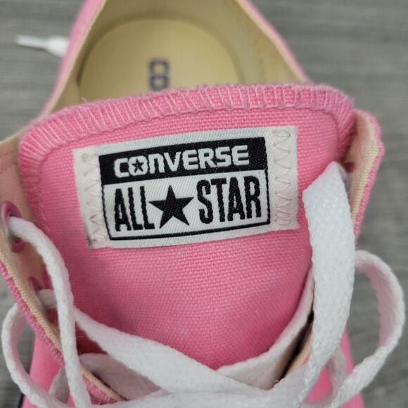Chuck‎ Taylor Converse Pink Low Top All Star Sneakers Womens 11 Mens 9 - Picture 9 of 11